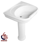 کاسه روشویی با پایه جنس کاپریس